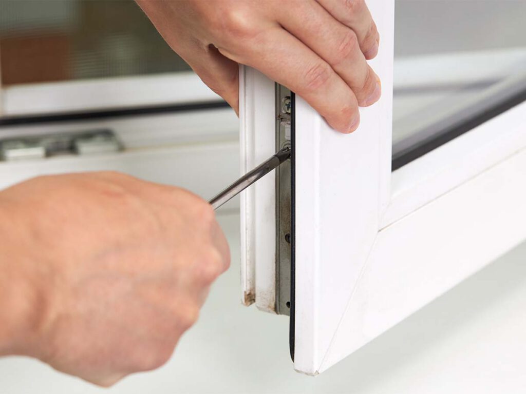 Remise en jeu de porte, fenêtre et porte vitrée